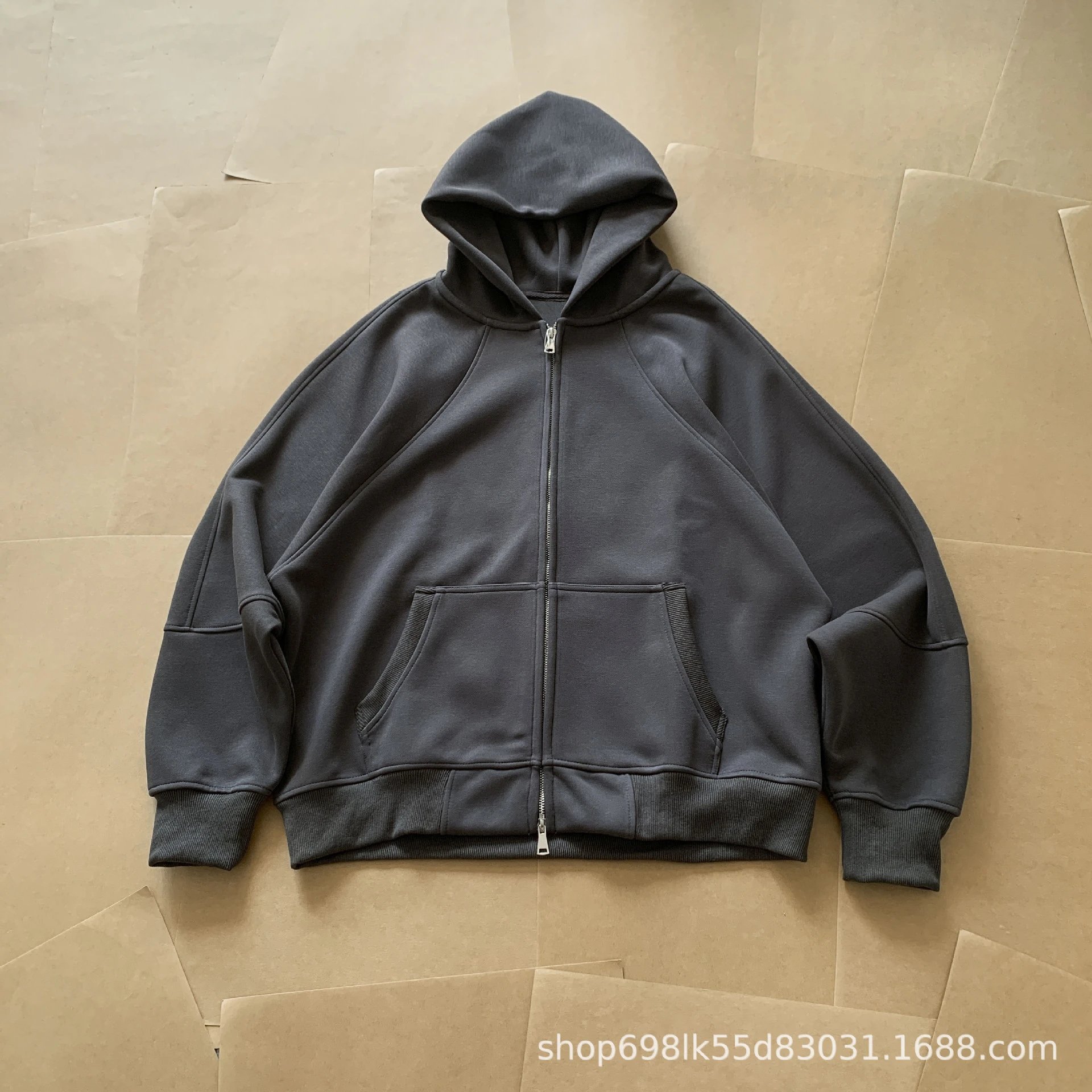 Zip-Up Hoodie (Multi-Color Options)