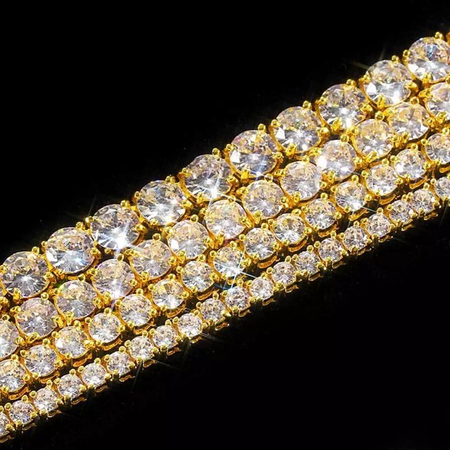 Tennis chain Necklace: seller detail photo 9