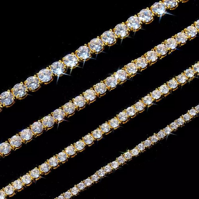 Tennis chain Necklace: seller detail photo 10