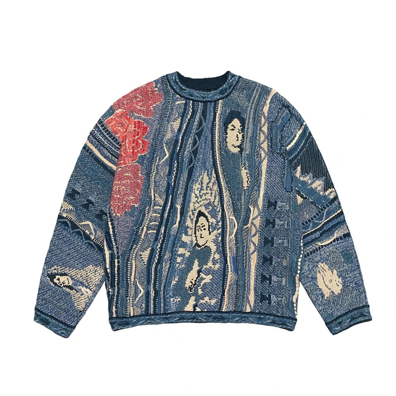 Round neck ethnic pullover clothing