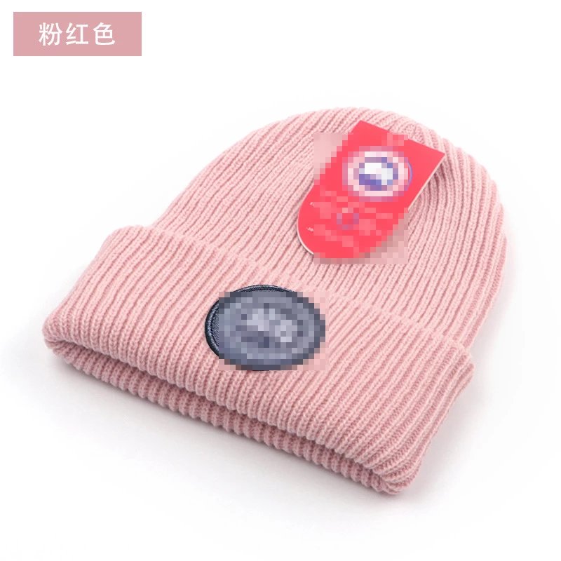 Canada Goose Beanie — Black Label-Pink colorway — Kakobuy Spreadsheet photo