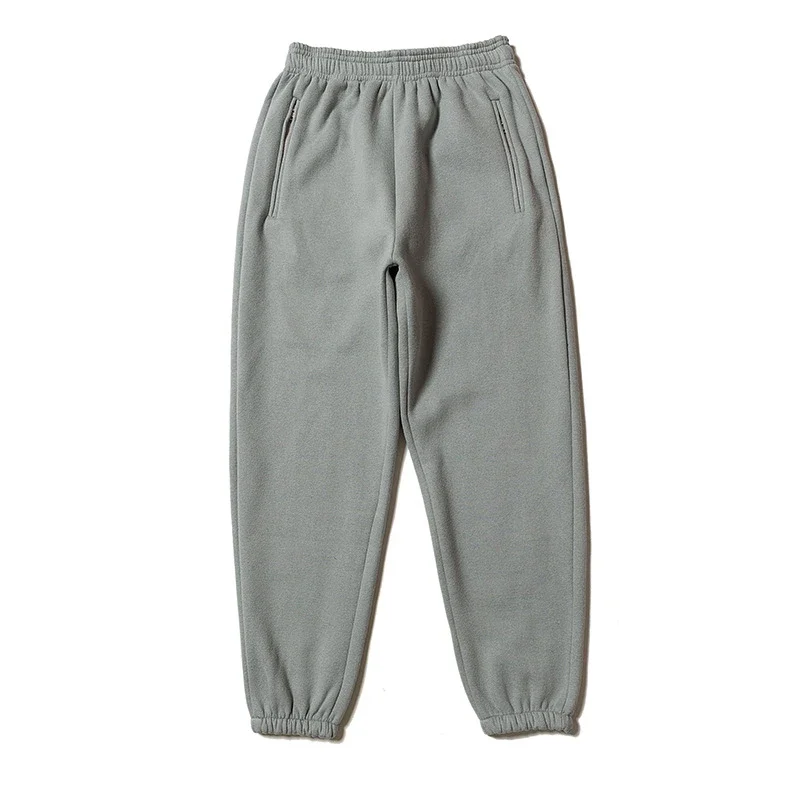 American Retro-Style Charcoal Grey Joggers