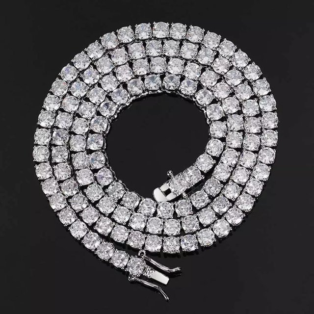 Tennis chain Necklace: seller detail photo 7