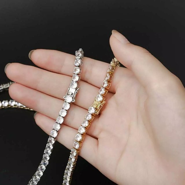 Tennis chain Necklace: seller detail photo 12