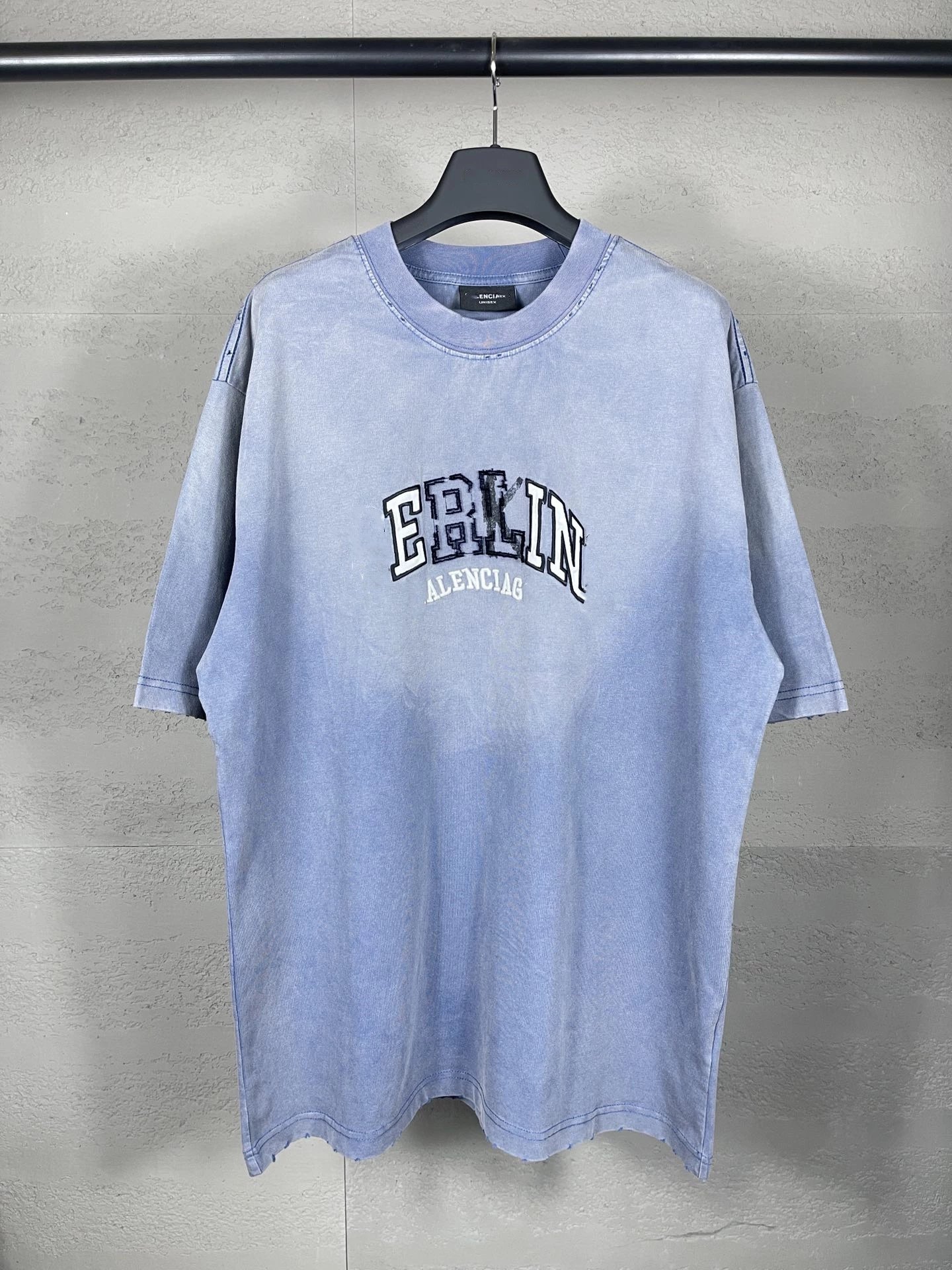Washed Blue (Logo Graffiti Toothbrush Embroidery)