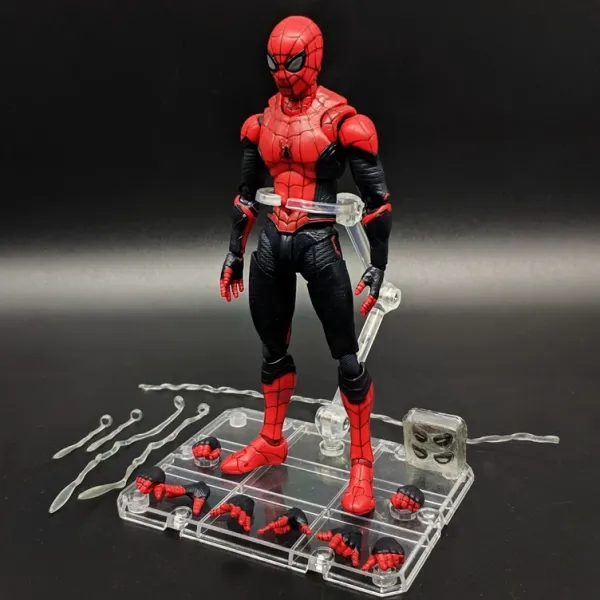Design Marvel Spider-Man Homecoming Outfit Action Figure with Skateboard and Accessories Electronics - 8