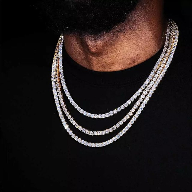 Tennis chain Necklace: seller detail photo 4