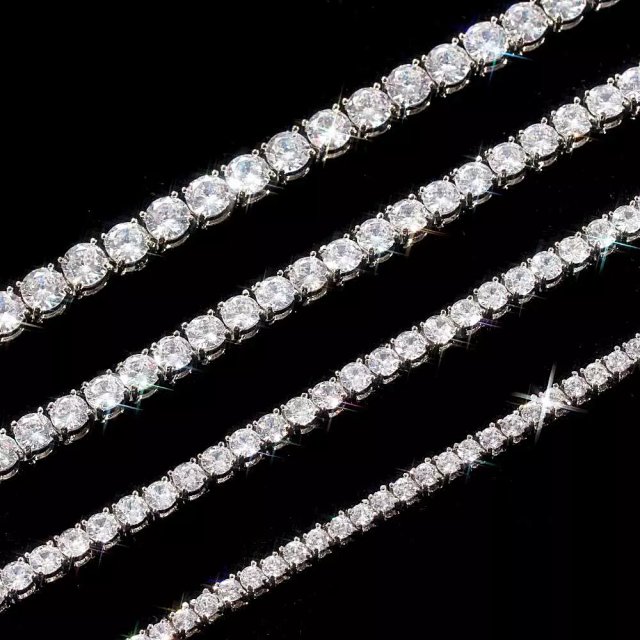 Tennis chain Necklace: seller detail photo 11