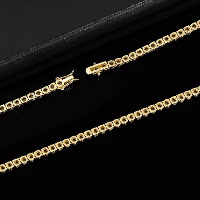 Tennis chain Necklace: seller detail photo 13
