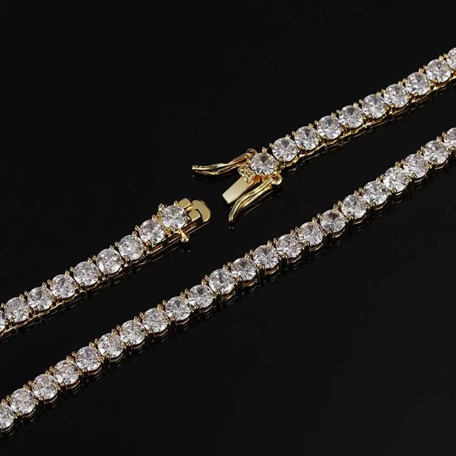Tennis chain Necklace: seller detail photo 14