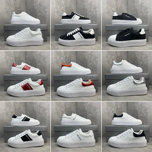 Prada Sneakers Low-top lace-up platform product detail image 1