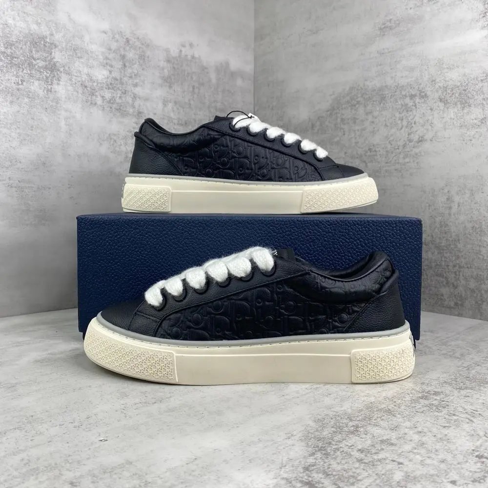Dior Sneakers Low-Top Lace-Up Monogram image 2