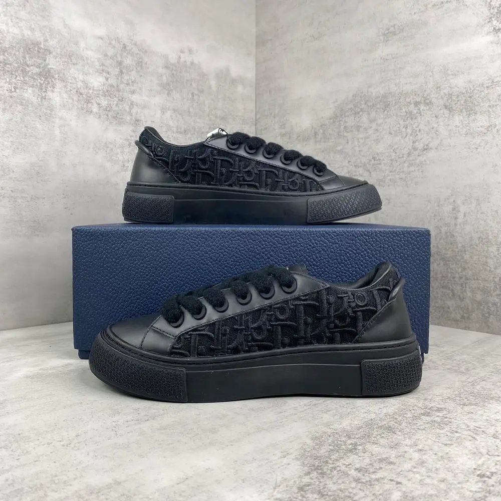 Dior Sneakers Low-Top Lace-Up Monogram image 6