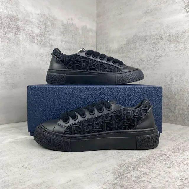 Dior Sneakers Low-Top Lace-Up Monogram product detail image 6