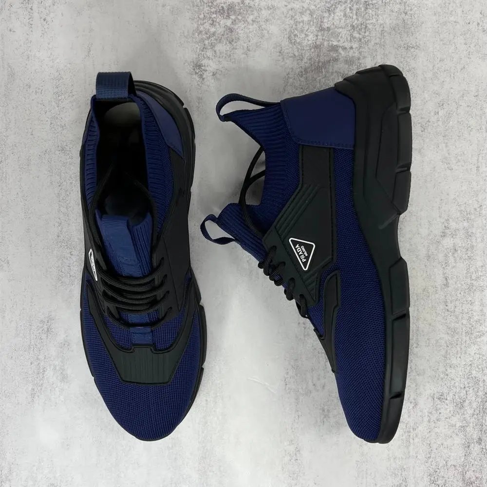 Prada Sneakers Knit high-top chunky-sole image 2
