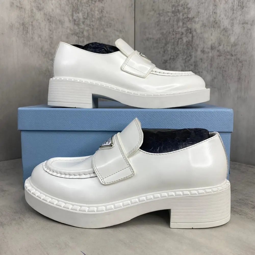 Unbranded Casual Shoes Platform loafers with block heel image 2
