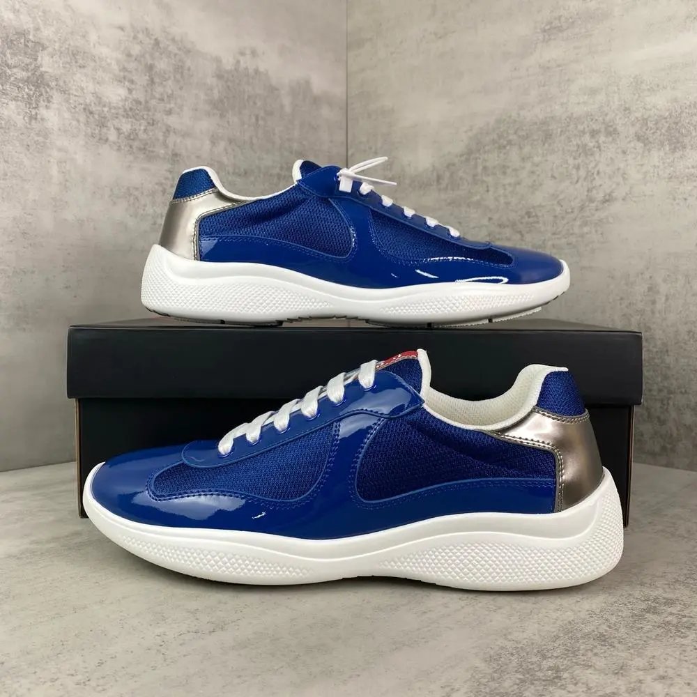 Unbranded Sneakers Low-top mesh-panel lace-up — Style 5