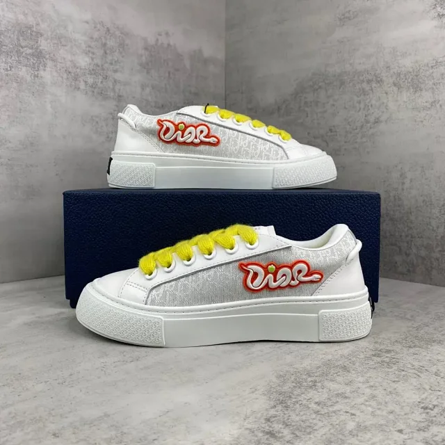 Dior Sneakers Low-Top Lace-Up Monogram product detail image 5