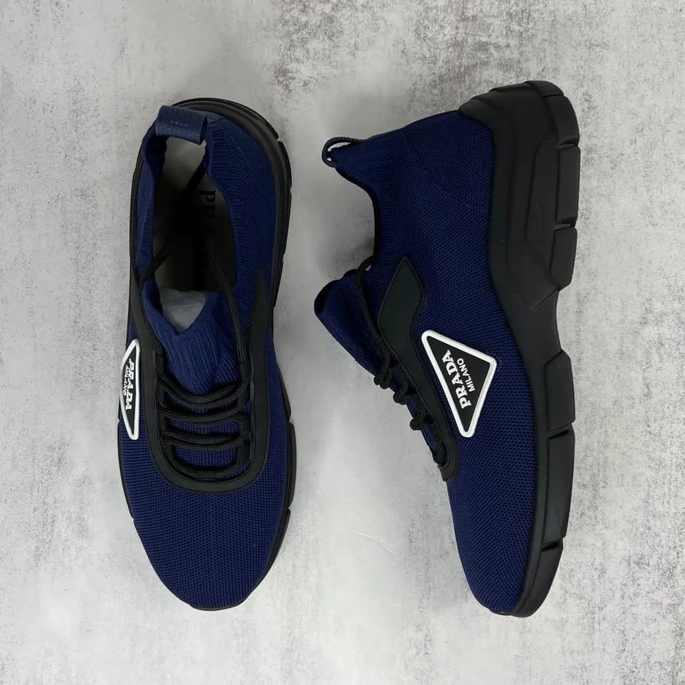 Prada Sneakers Knit high-top chunky-sole image 6