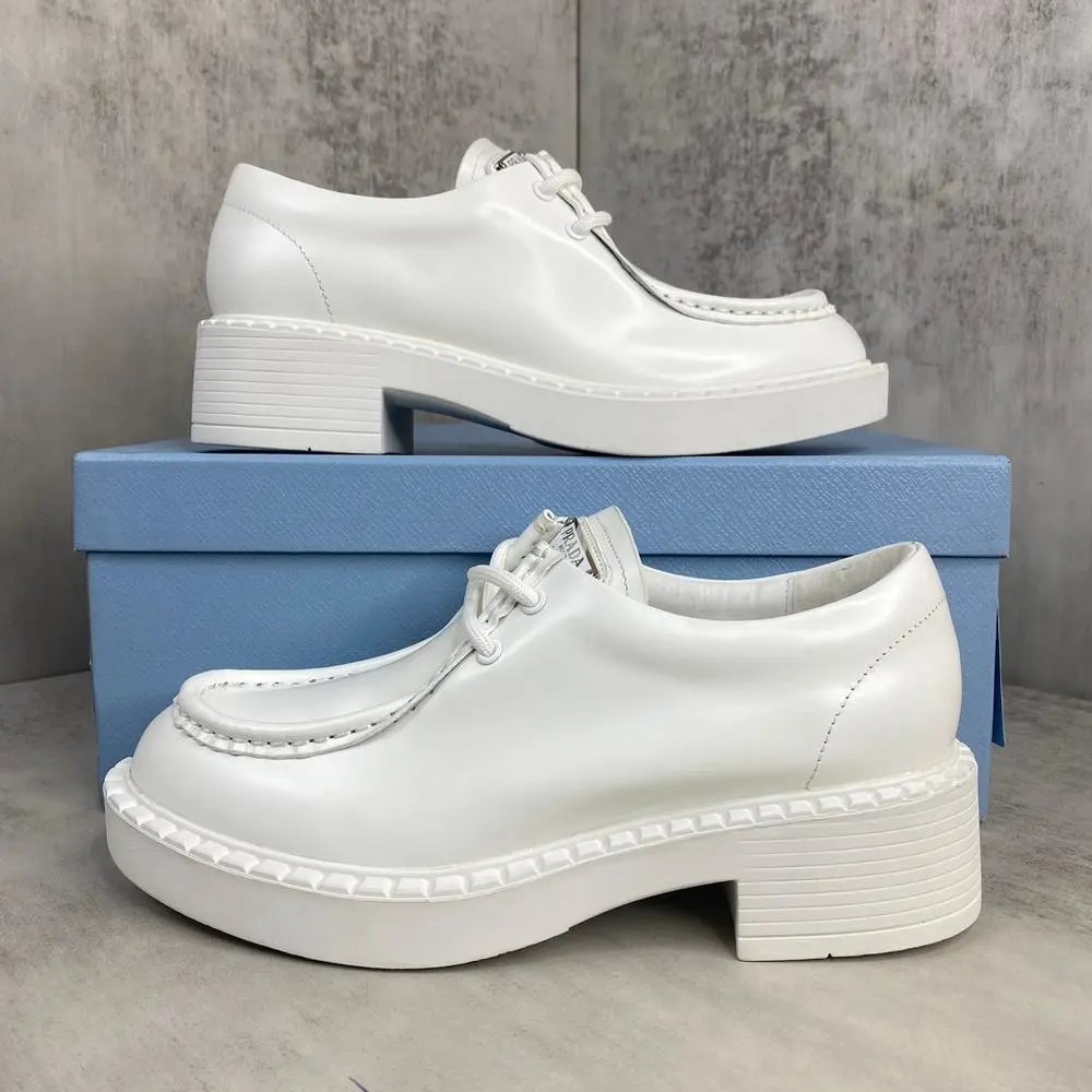 Unbranded Casual Shoes Platform loafers with block heel image 5