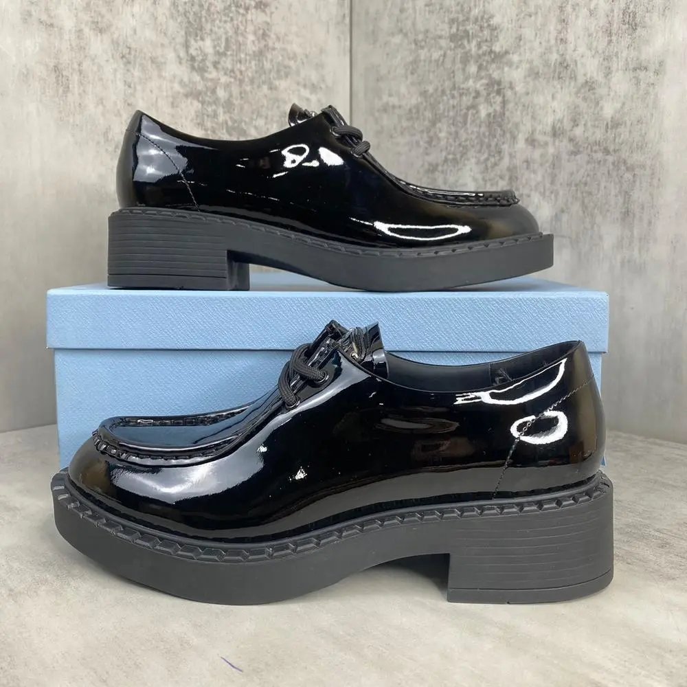 Unbranded Casual Shoes Platform loafers with block heel image 4