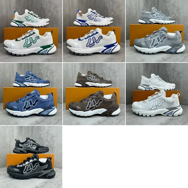Louis Vuitton Sneakers Chunky mesh with oversized LV side logo product detail image 1