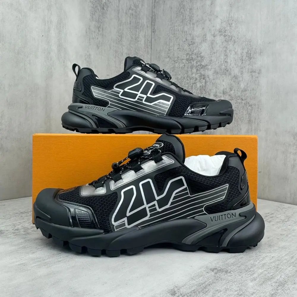 Louis Vuitton Sneakers Chunky mesh with oversized LV side logo image 5