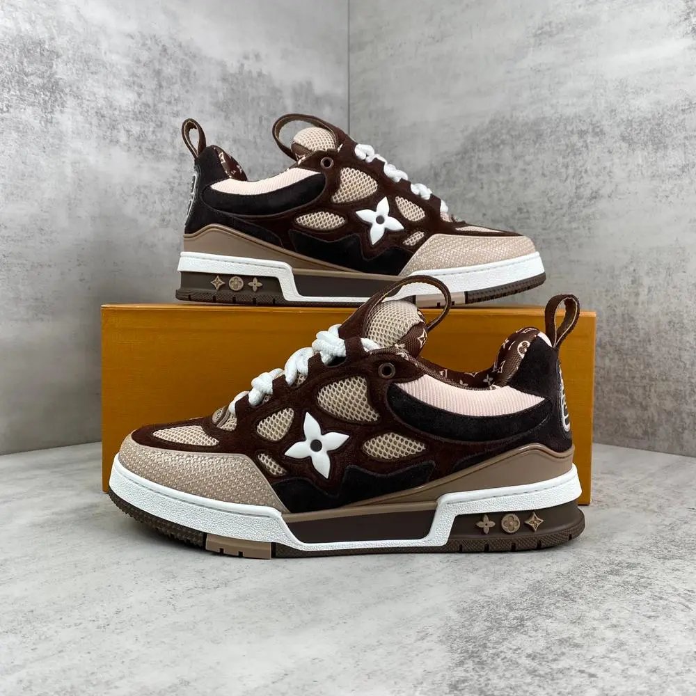 Louis Vuitton Sneakers High-top monogram mesh — Style 2