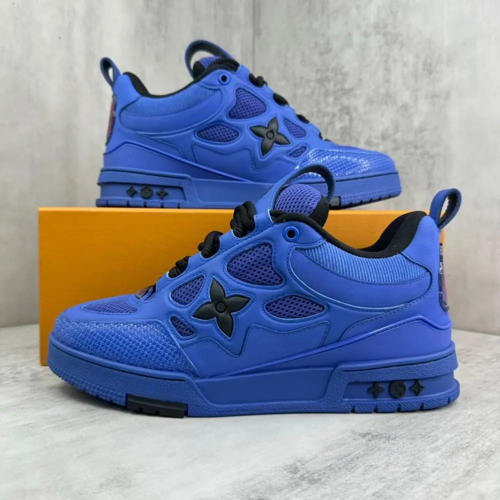 Louis Vuitton Sneakers Low-Top Monogram Flower — Style 12