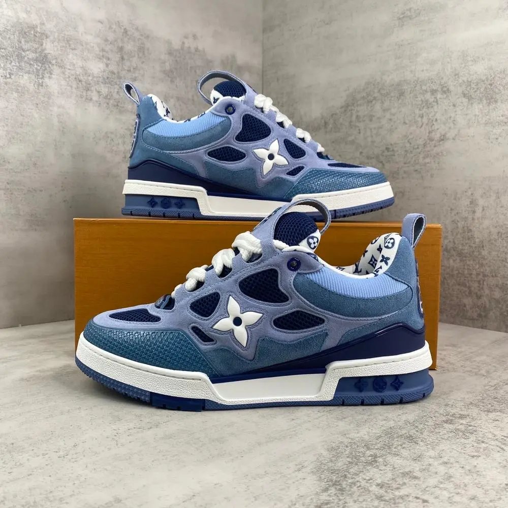 Louis Vuitton Sneakers High-top monogram mesh — Style 4