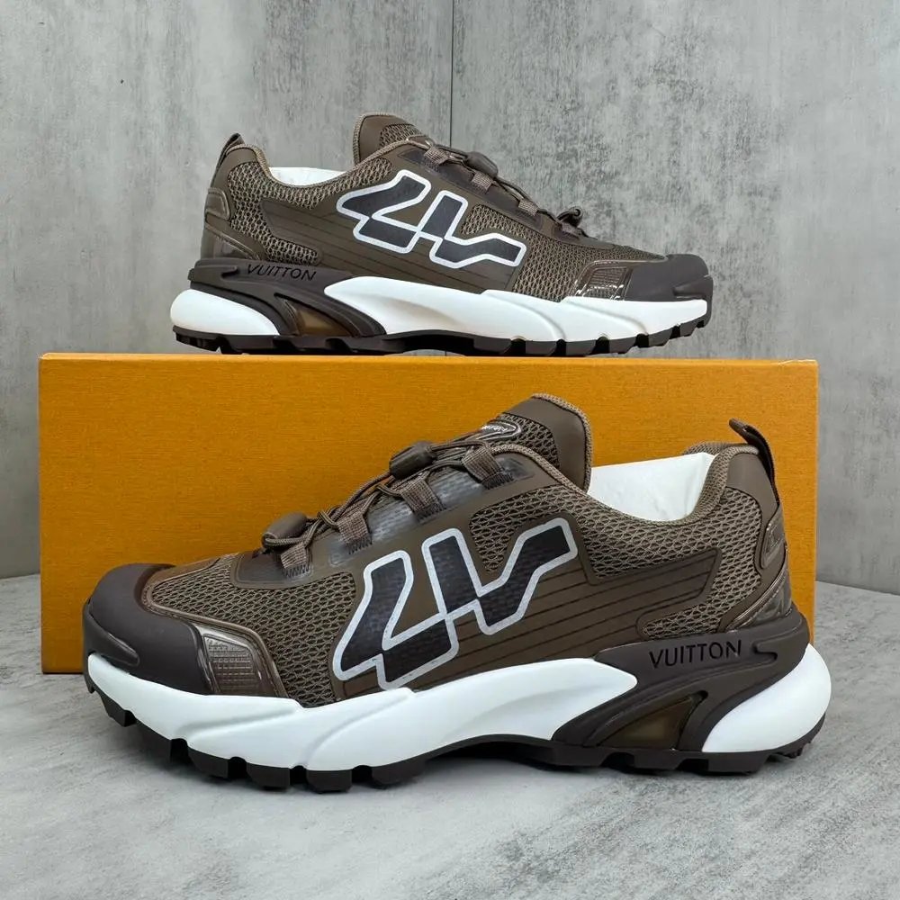 Louis Vuitton Sneakers Chunky mesh with oversized LV side logo image 4