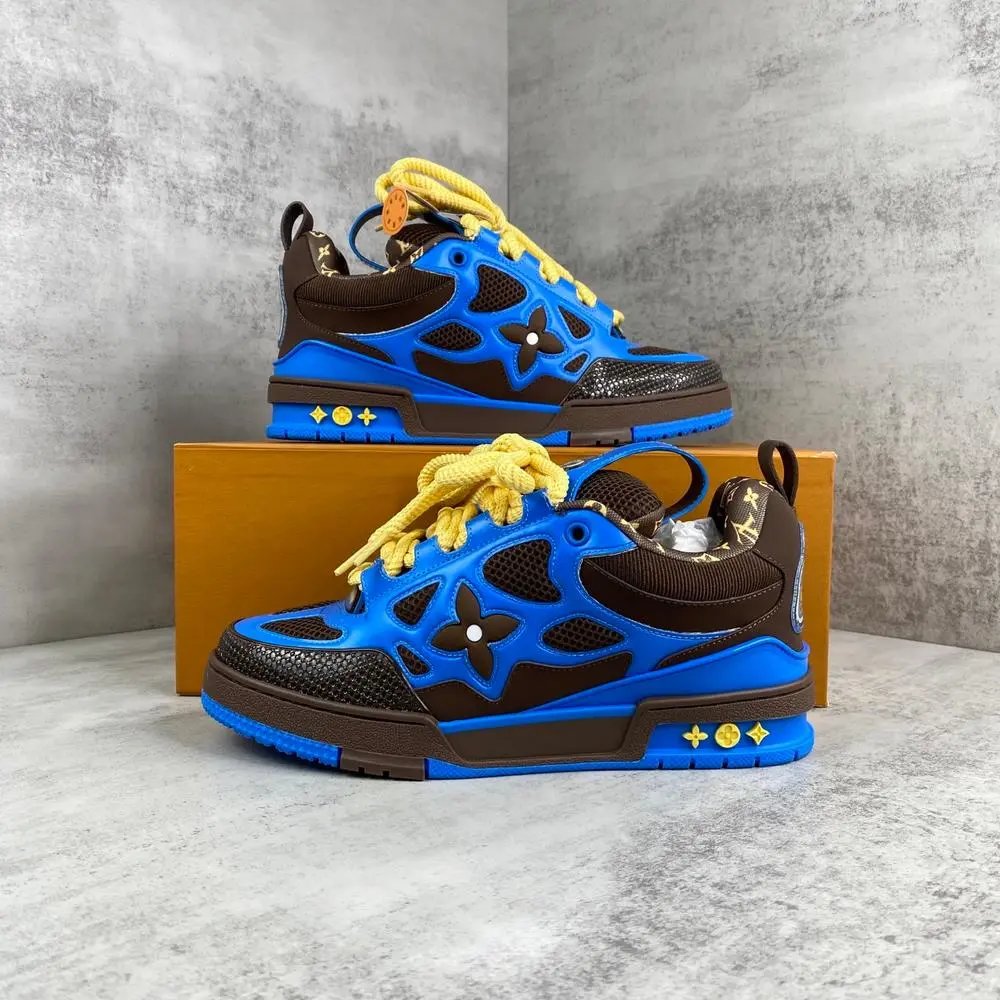 Louis Vuitton Sneakers Low-Top Monogram Flower image 4