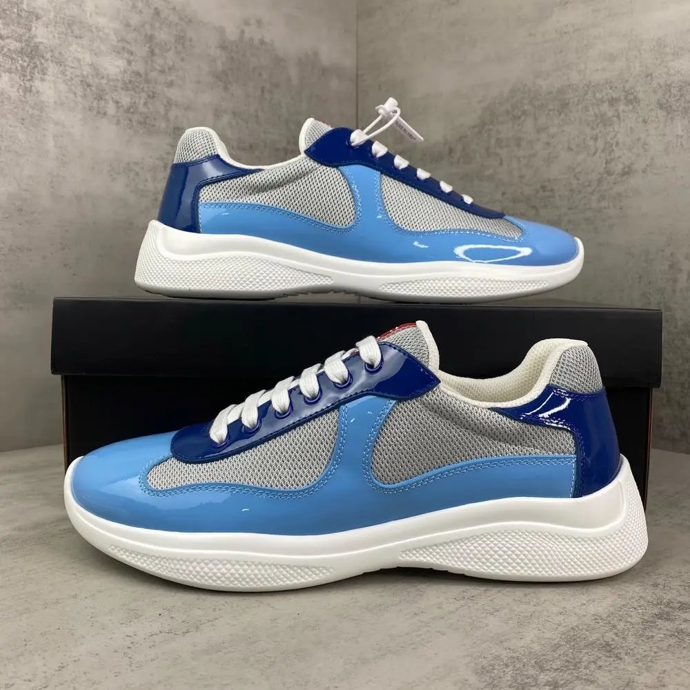 Unbranded Sneakers Low-top mesh-panel lace-up — Style 9