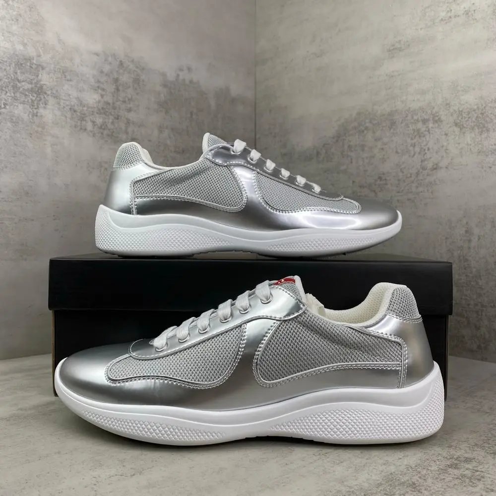 Unbranded Sneakers Low-top mesh-panel lace-up image 3