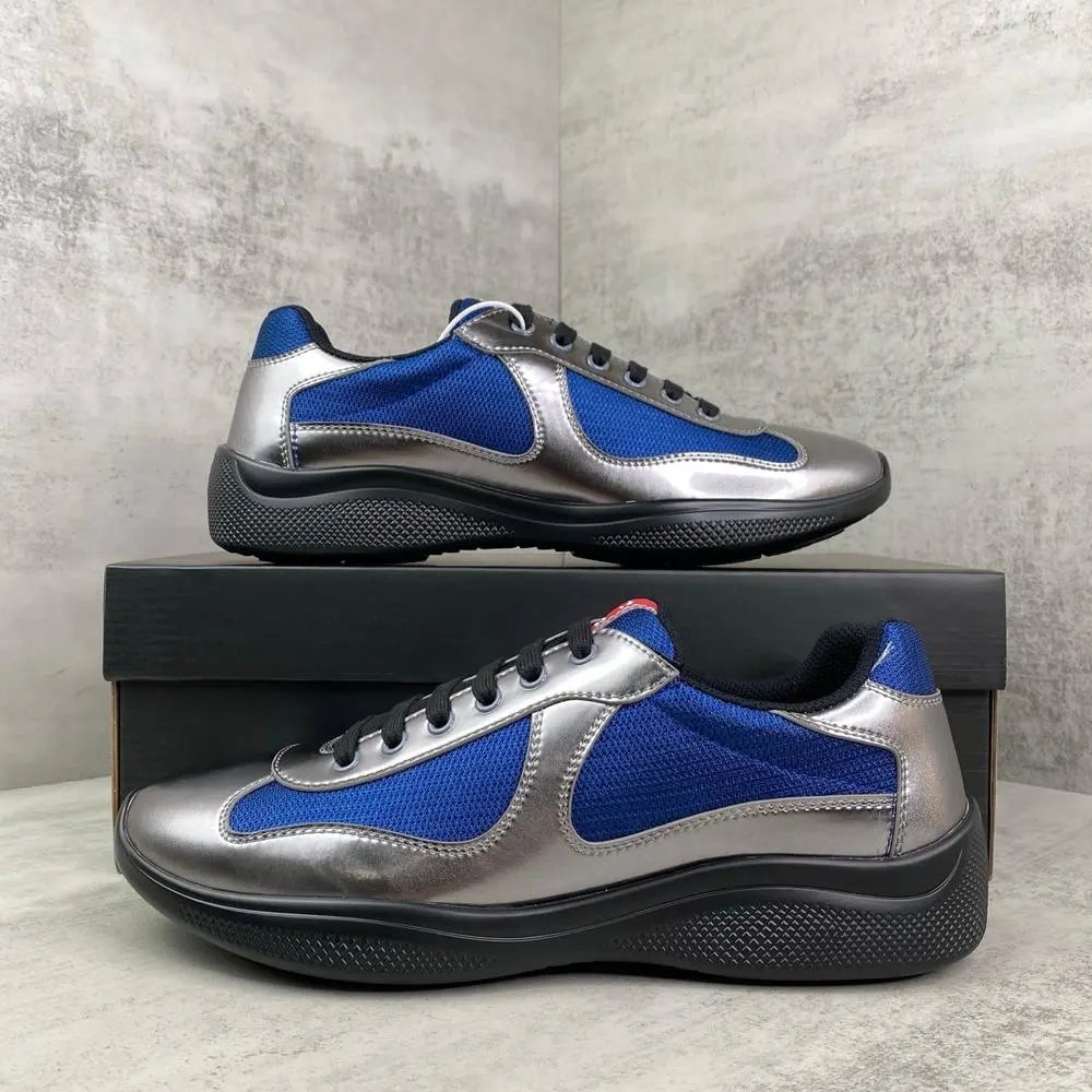 Unbranded Sneakers Low-top mesh-panel lace-up — Style 3