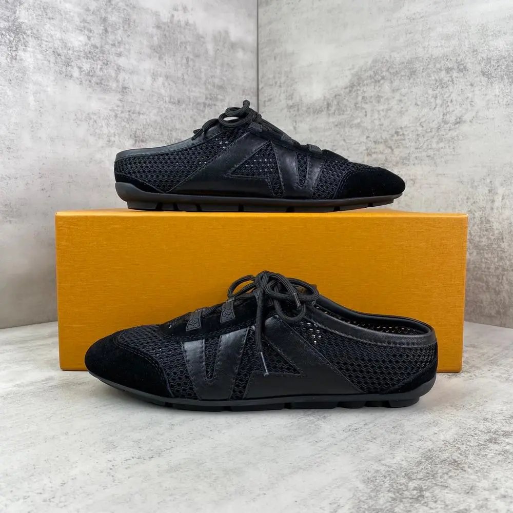 Louis Vuitton Sneakers Mesh lace-up mule — Style 2