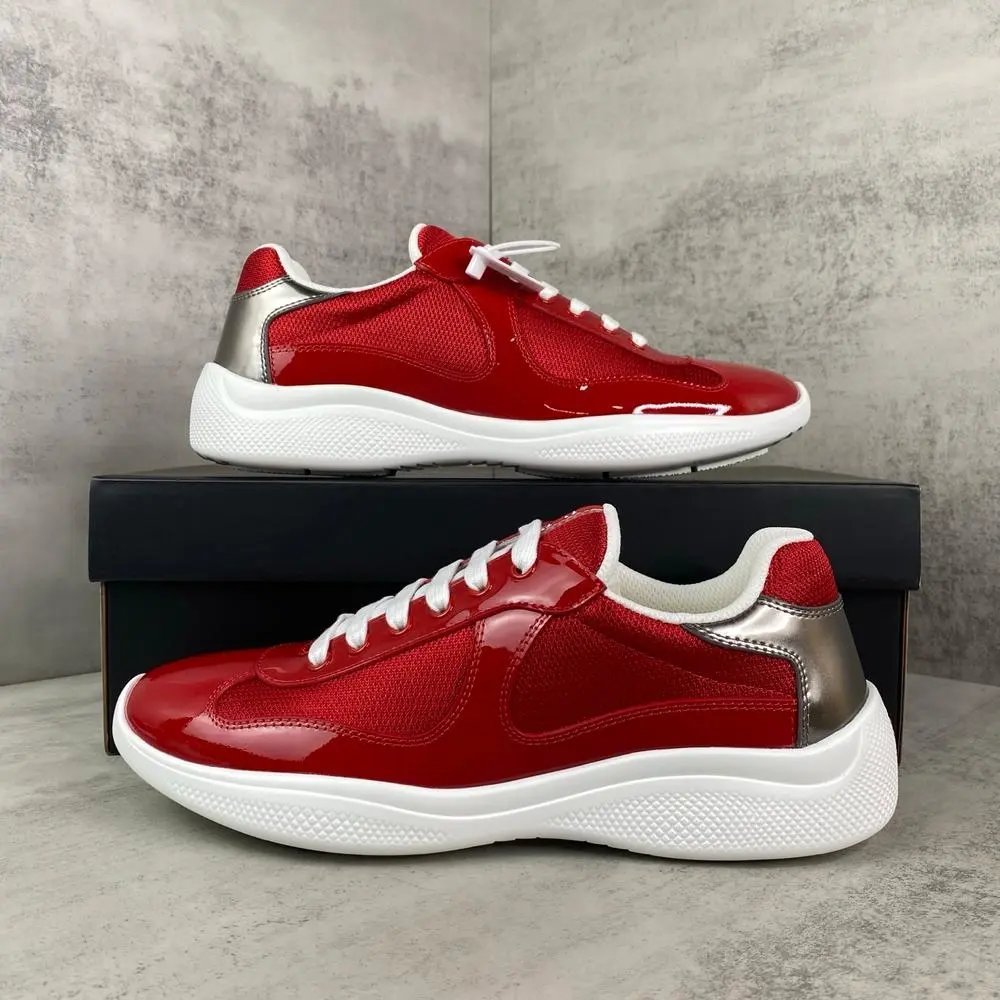 Unbranded Sneakers Low-top mesh-panel lace-up image 4