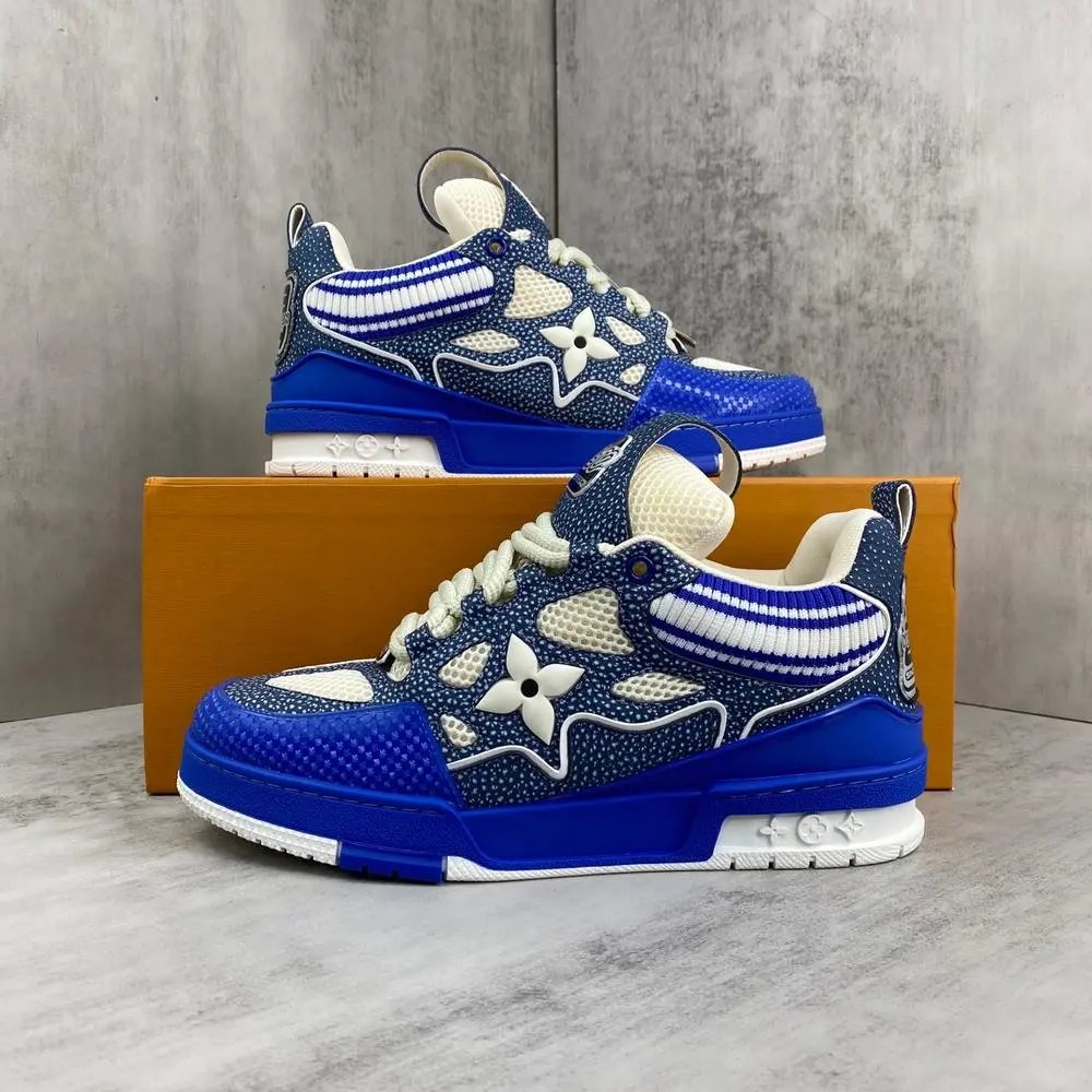 Louis Vuitton Sneakers Low-Top Monogram Flower image 3