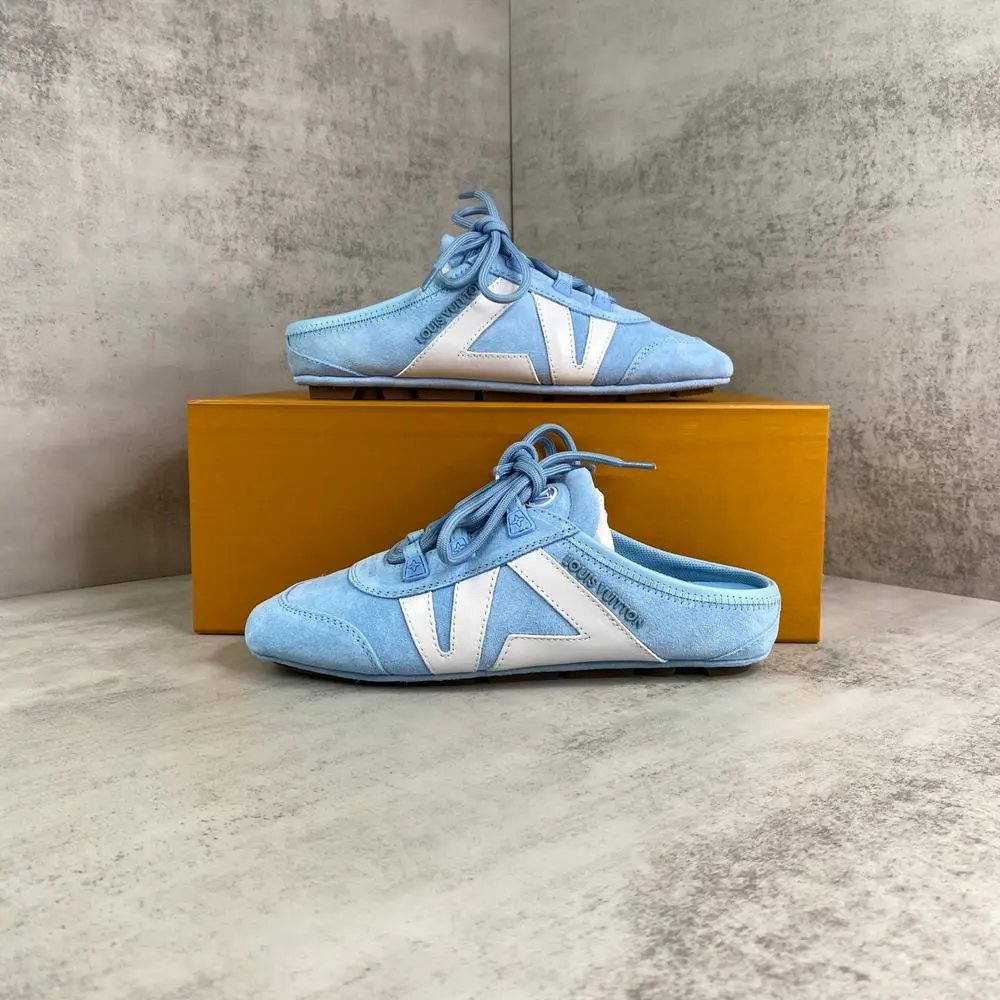 Louis Vuitton Sneakers Mesh lace-up mule — Style 8