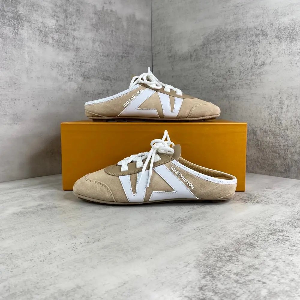 Louis Vuitton Sneakers Mesh lace-up mule — Style 9