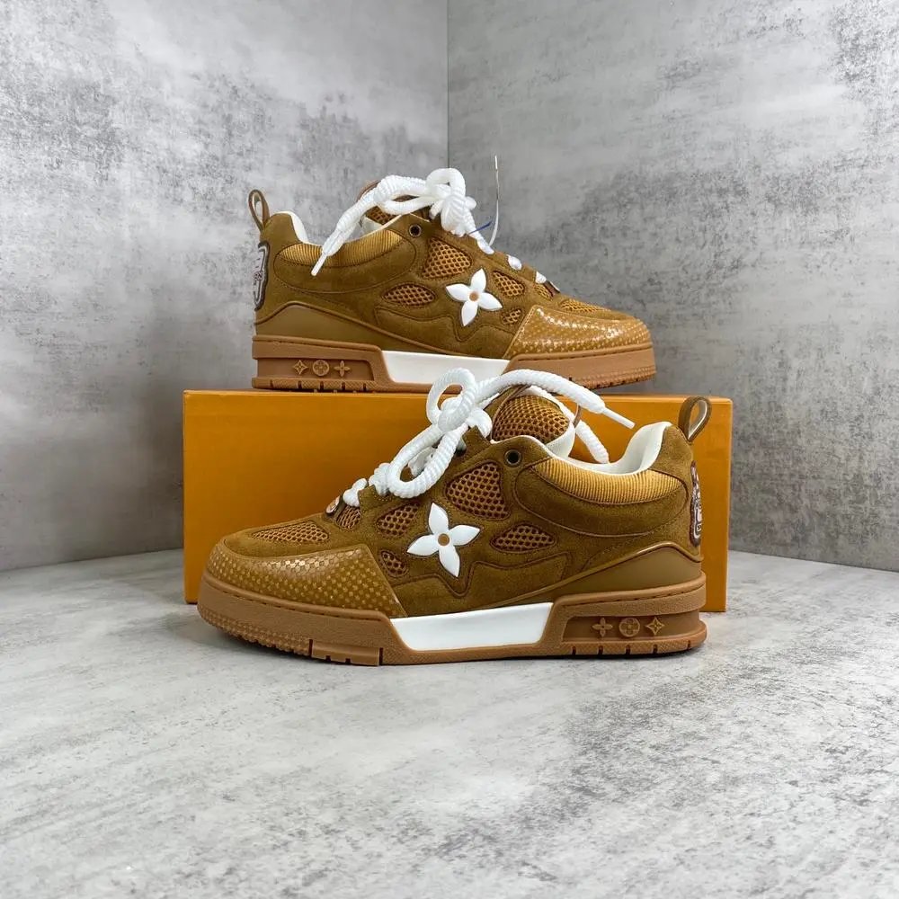 Louis Vuitton Sneakers High-Top Flower Monogram Design image 4