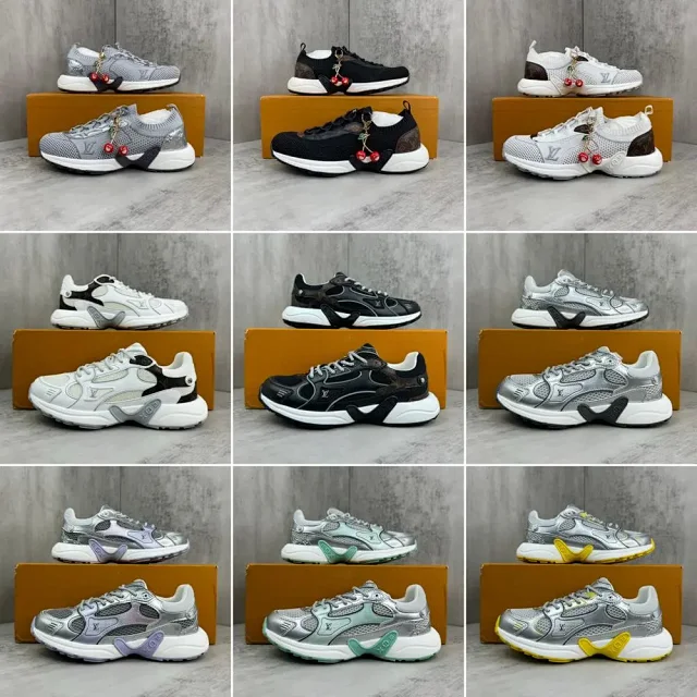 Louis Vuitton Sneakers Chunky mesh with monogram panels product detail image 1