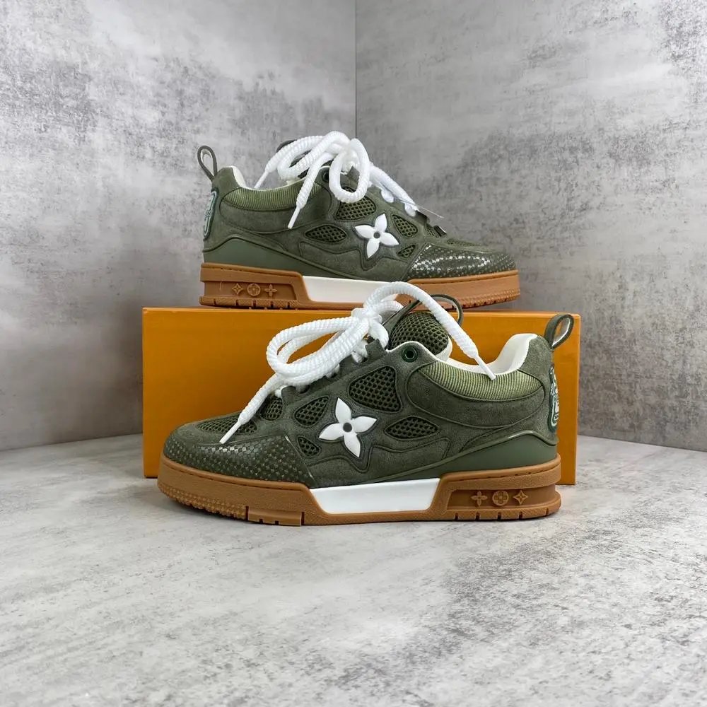 Louis Vuitton Sneakers High-Top Flower Monogram Design image 5