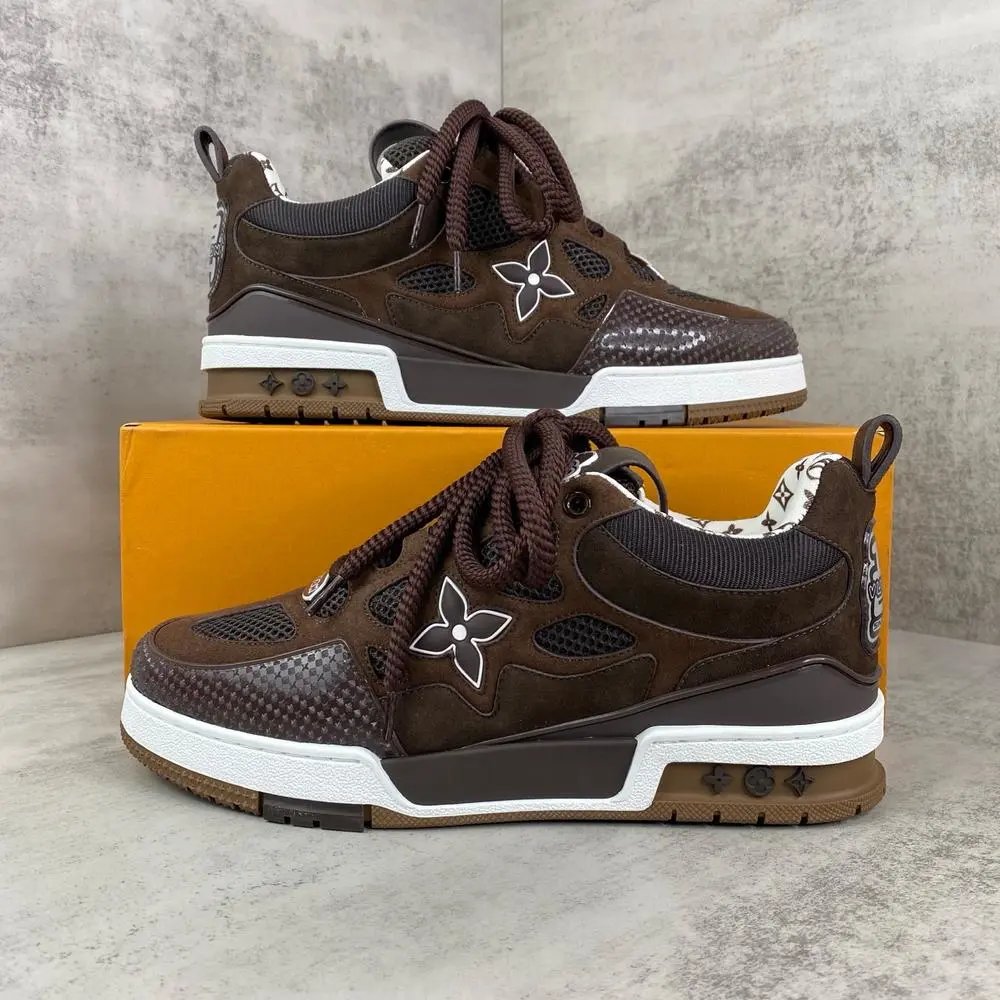 Louis Vuitton Sneakers High-Top Flower Monogram Design image 2