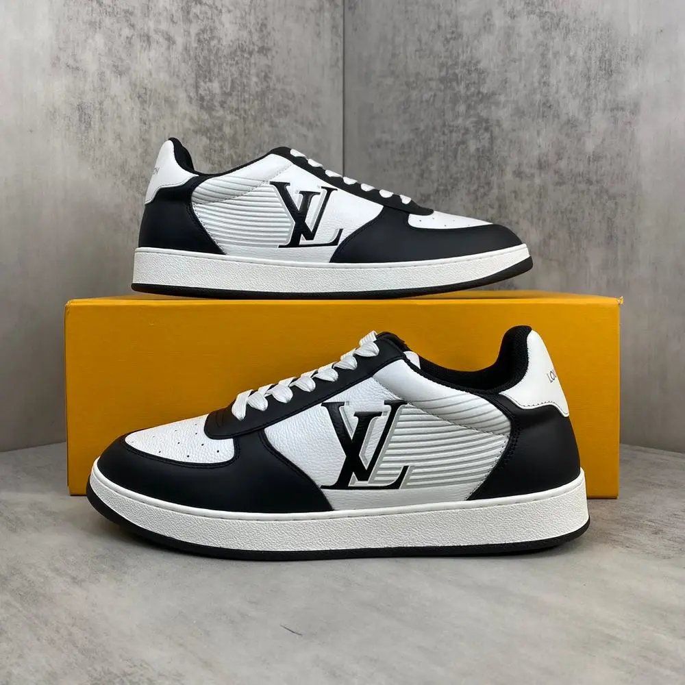 Louis Vuitton Sneakers Low-top lace-up with LV Monogram side logo image 2