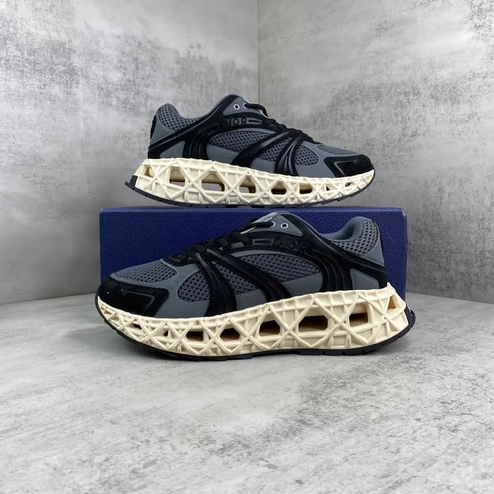 Dior Sneakers Mesh with Lattice Sole — Style 6