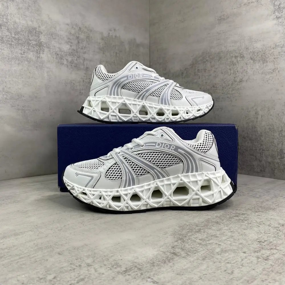 Dior Sneakers Mesh with Lattice Sole image 5