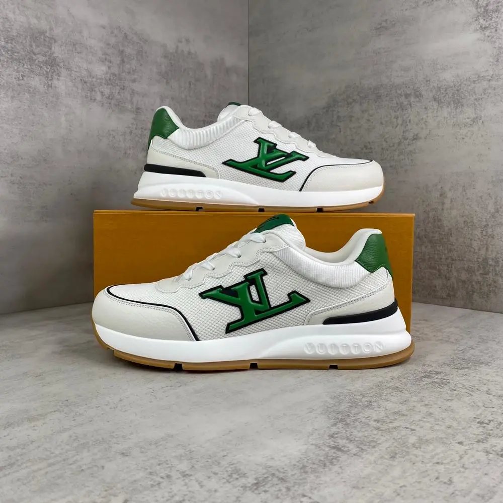 Louis Vuitton Sneakers Low-Top Lace-Up with LV Side Logo image 3