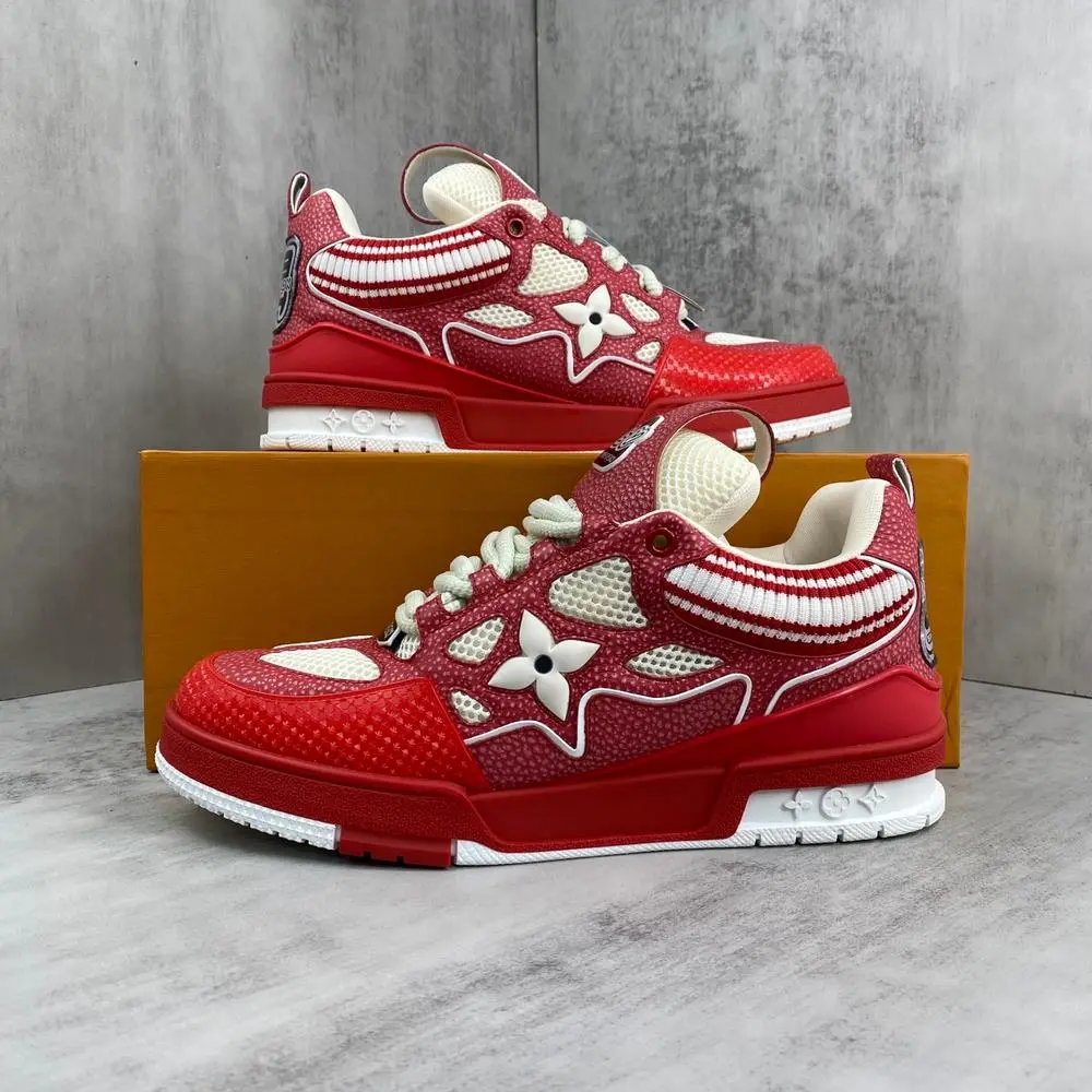 Louis Vuitton Sneakers Low-Top Monogram Flower image 4