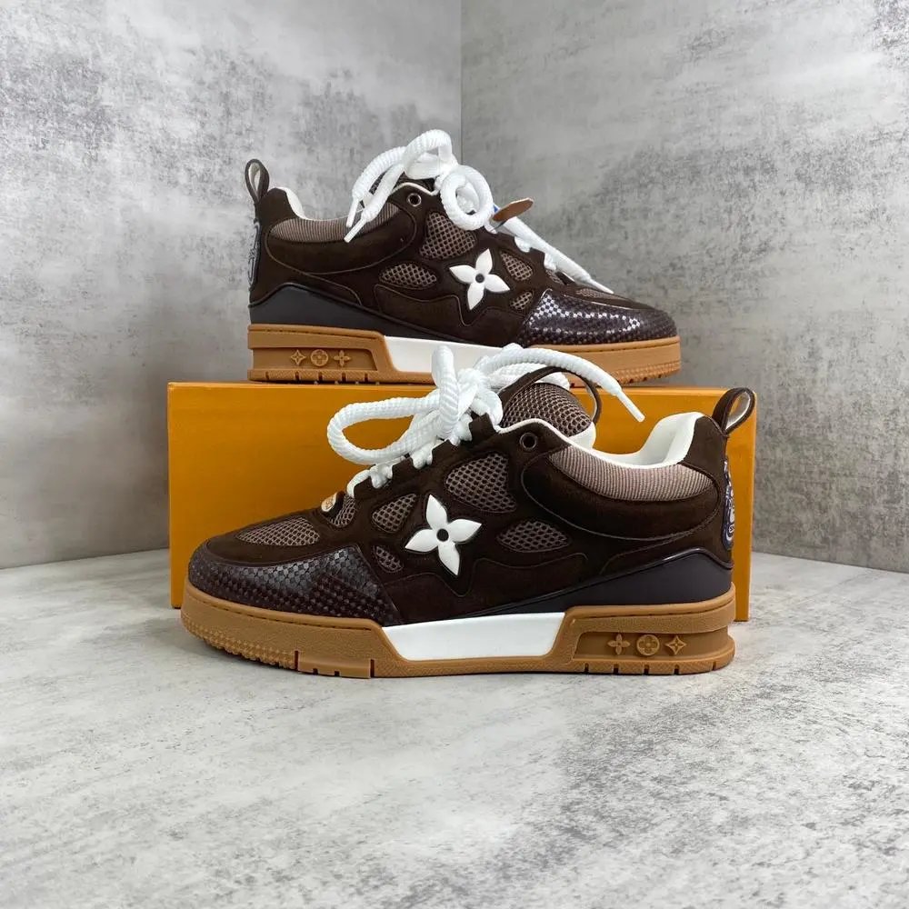 Louis Vuitton Sneakers High-Top Flower Monogram Design image 6
